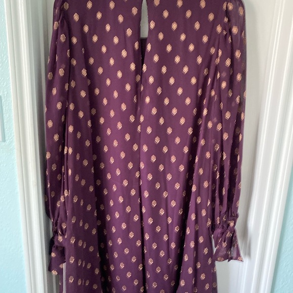 Women’s Calvin Klein purple/gold dress size 22W - Picture 10 of 10